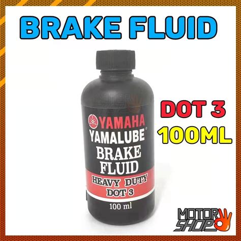 YAMALUBE YAMAHA BRAKE FLUID OIL DOT 3 THAILAND 100ML UNIVERSAL MINYAK