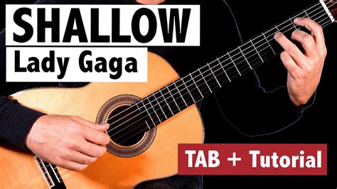 Shallow Lady Gaga And Bradley Cooper Fingerstyle Guitar Tutorial