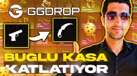 Cs Go Ggdrop Ta Buglu Kasa Bulduk Fazla Bakiye Veren Promo Kod Ve