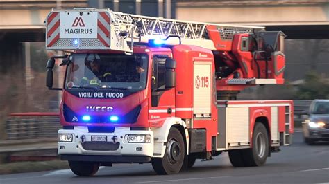 AutoScala Iveco EuroCargo 180E32 Vigili Del Fuoco Mestre In Emergenza