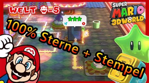 Welt Bowser Alle Sterne Und Stempel Super Mario D World Youtube