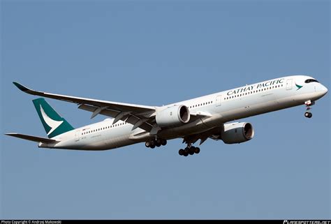 B LXL Cathay Pacific Airbus A350 1041 Photo By Andrzej Makowski ID