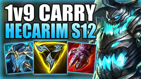 How To Play Hecarim Jungle V Carry In Season Best Build Runes