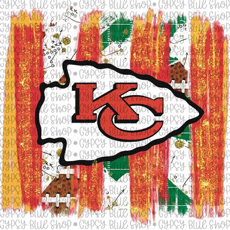 KC Chiefs Chiefs Kansas City Football Clip Art Kansas City - Etsy