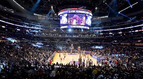 Art Of Choosing The Best Seats At Staples Center For Lakers Game ...