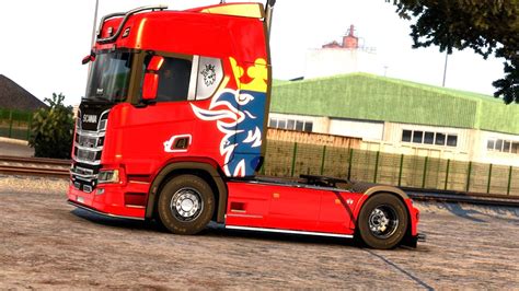 ETS 2 Iberia DLC New Generation Scania R650 Transporting Coconut Oil