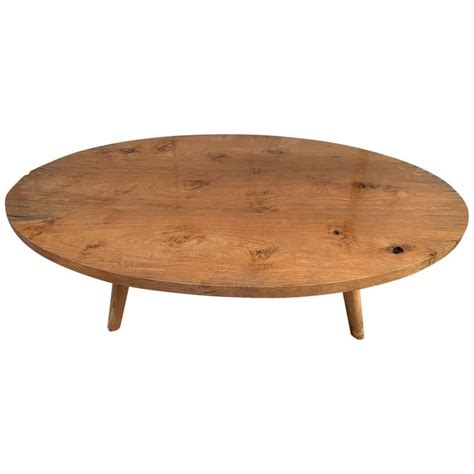 Andrianna Shamaris Mid Century Style Reclaimed Teak Wood Oval Coffee