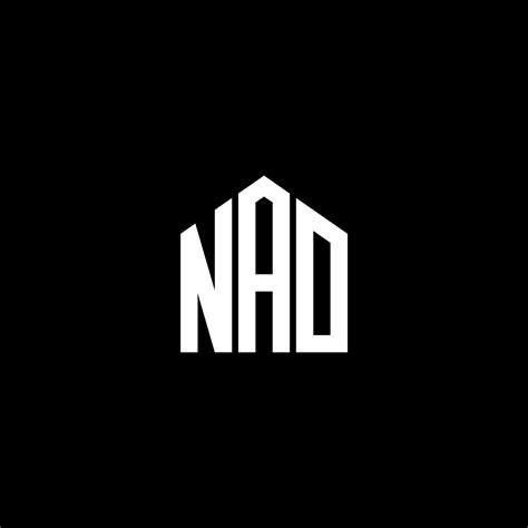 Nao Letter Logo Design On Black Background Nao Creative Initials