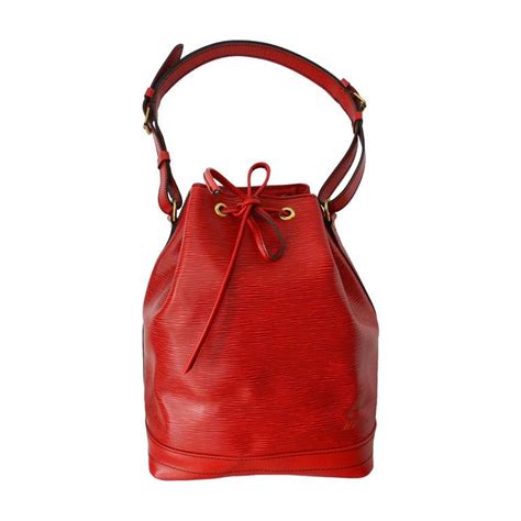 Louis Vuitton Red Epi Noe Bag Vintage 1988 At 1stdibs 1988 Louis Vuitton Handbag Louis