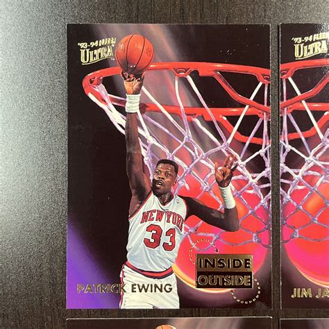 Card Fleer Ultra Inside Outside Insert Set Michael Jordan