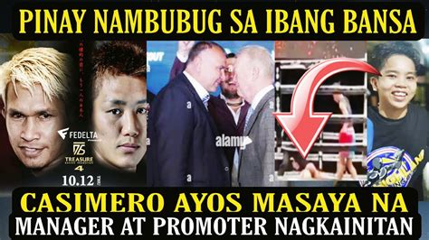 BREAKING NEWS Pinay Nambugbug Knockout Kalaban Casimero Masaya Na