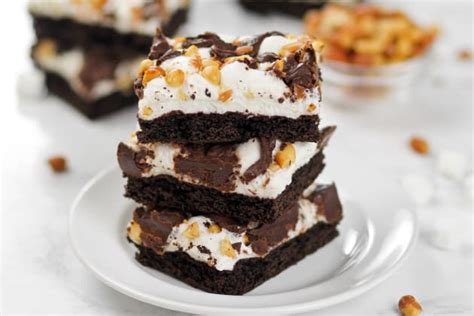 Rocky Road Bars Recipe - Food Fanatic