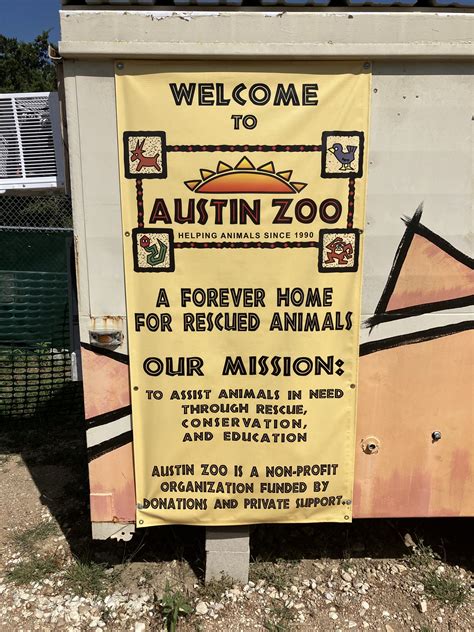 The austin zoo is actually a sanctuary for retired animals 20