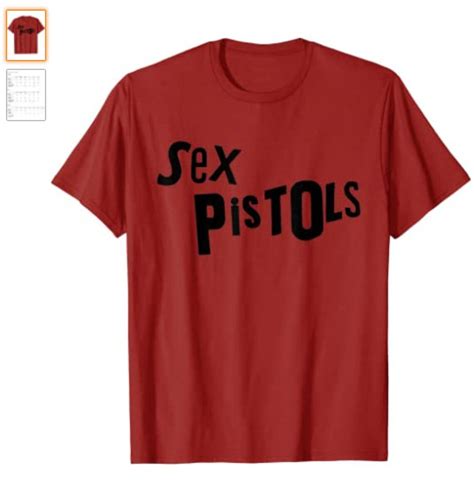 Sex Pistols Official Black Logo T Shirt Etsy