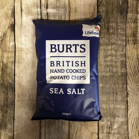 Burts Potato Chips Sea Salt 150g Heddens Of Woodtown Farm