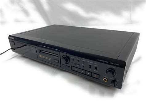 Sony MDS JE500 MDS S37 MiniDisc Wiki