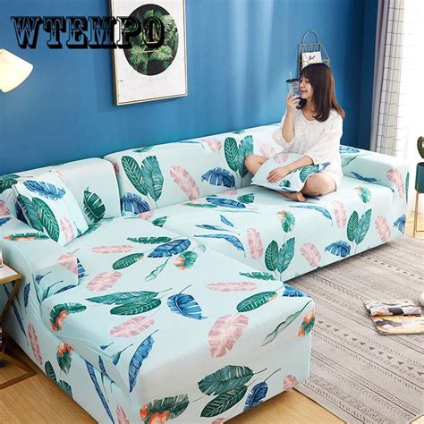 Buy Sofa Tight Wrap All Inclusive Slip Resistant Sectional Couch Cover