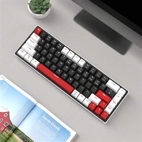 Magegee Mk Sky Layout Hot Swappable Mechanical Keyboard Wired Gaming Keyboard Hot Swappable