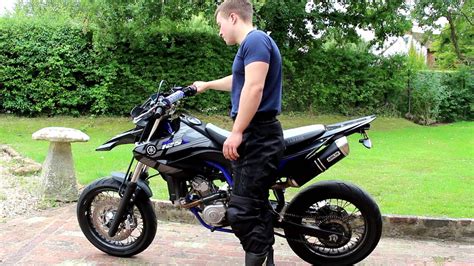 Yamaha WR125x SoundCheck 2015 Full Arrow Exhaust Decat YouTube