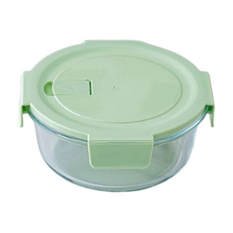 JoyMoreHome Glass Food Storage Container, Glass Soup Container with