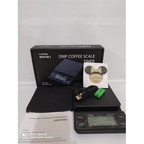 Jual Alat Kopi Latina Newton U DST Drip Coffee Scale Timbangan G Jakarta Barat