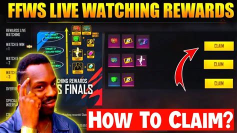 How To Claim FFWS 2022 Live Watching Rewards FFWS Redeem Code Today