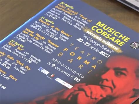 A Bari la seconda edizione di Musiche corsare il jazz torna in città