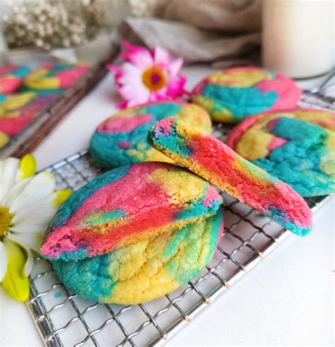 Tie Dye Cookies Jessie Bakes Treats