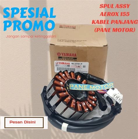 Spul Spull Stator Assy Aerox Lama Orisinil Ygp B H