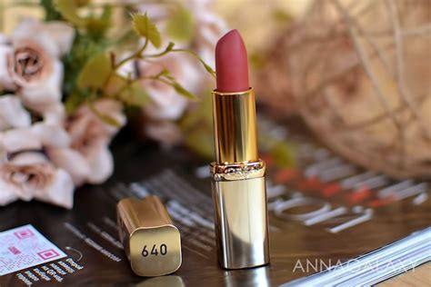 Лореаль Париж Color Riche матовая губная помада 640 Erotique | Anna ...