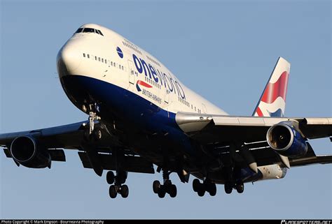 G CIVL British Airways Boeing 747 436 Photo By Mark Empson Bourneavia