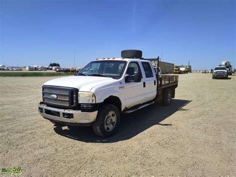 2006 Ford F 350 Super Duty Crew Cab 4x4 Sa Deck Truck Michener Allen Auctioneering Ltd