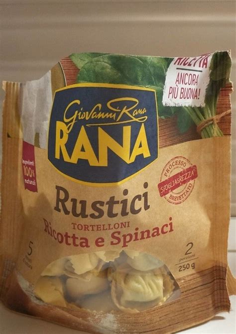 Tortelloni Ricotta E Spinaci Rana 250 G