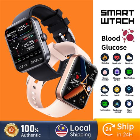 F L New Smart Watch Blood Glucose Sugar Inch Sport