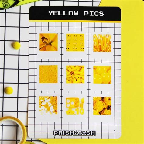 Yellow & Orange Aesthetic Sticker Sheets | $3 : r/sticker