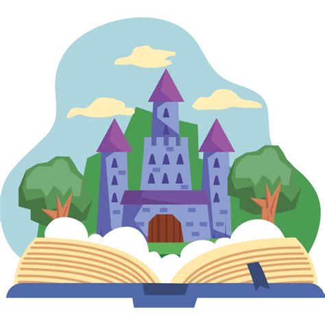 Book Stories With Castle 24090438 PNG