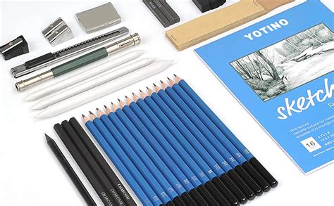 Yotino 35pcs Drawing And Sketching Pencil Set Professional