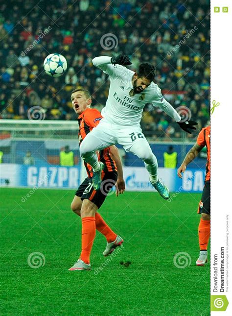 Fc Shakhtar Vs Fc Real Madrid Editorial Stock Image Image Of City