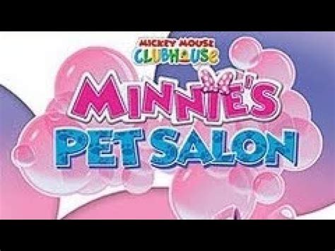 Opening Closing To Mickey Mouse Clubhouse Minnie S Pet Salon