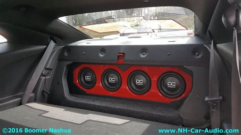 chevy-camaro-custom-sub-box - Boomer Nashua Mobile Electronics