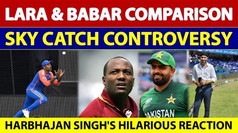 Harbhajan Singh S Hilarious Reaction To Babar Azam Brian Lara S