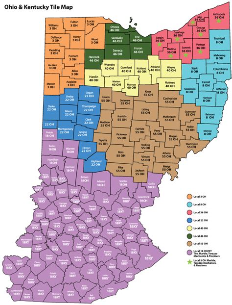 Map Of Kentucky And Ohio | Maps Of Ohio