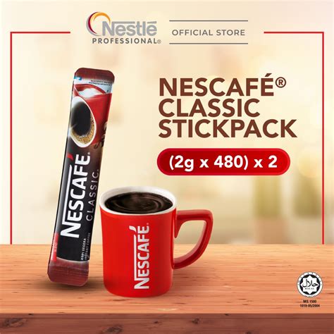 Nescafe Classic Stickpack G Carton Shopee Malaysia