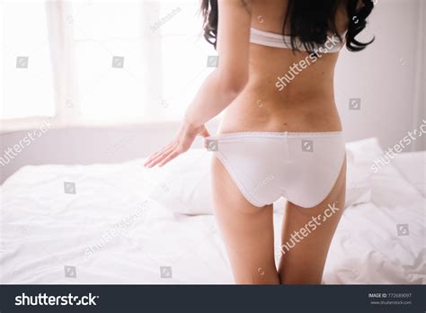 Sexy Female Buttocks White Lingerie On Stock Photo Shutterstock