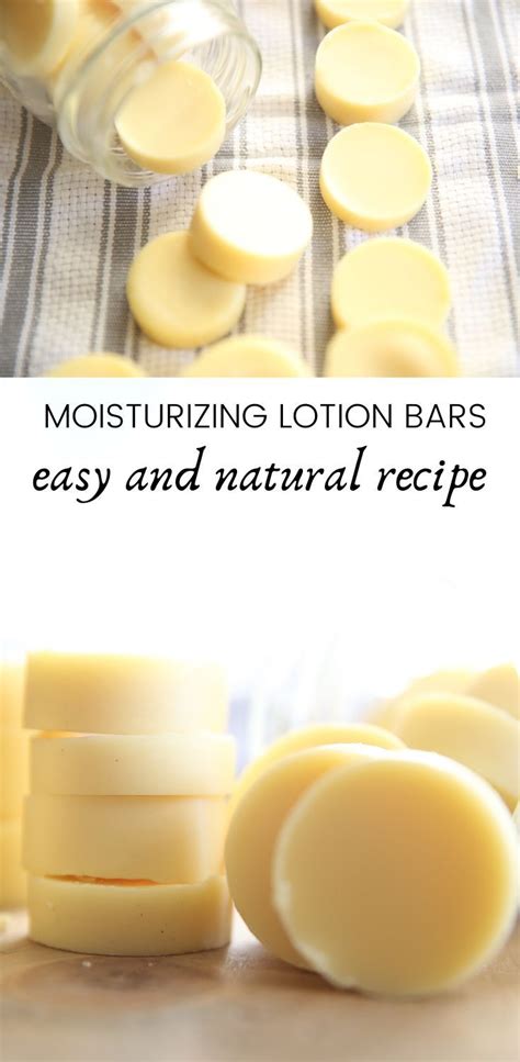 The Easiest Homemade Lotion Bars With Essential Oils Recipe