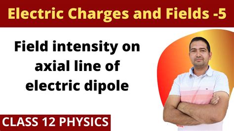 Field Intensity On Axial Line Of Electric Dipole Ii Unit 1 Electric Charges And Fields Ii