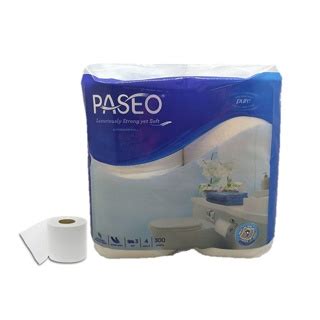 Jual Paseo Elegant Tissue Toilet Core Non Emboss 4 X 300 Sheets