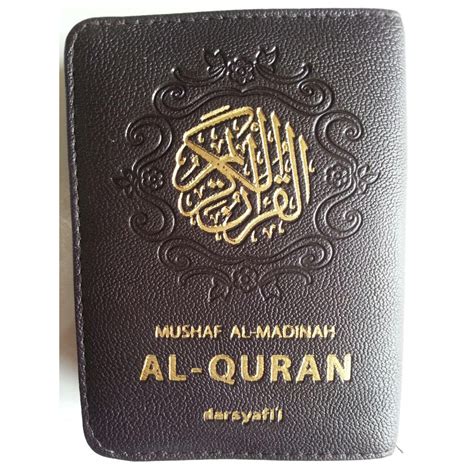 Jual Al Quran Saku Mushaf Al Madinah Resleting Ukuran A7 Shopee Indonesia