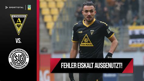 Befreiungsschlag Vor Zuschauern Tsv Alemannia Aachen Sg