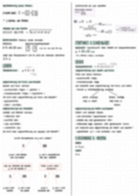 Solution Mathe Lernzettel Vektorielle Geometrie Studypool